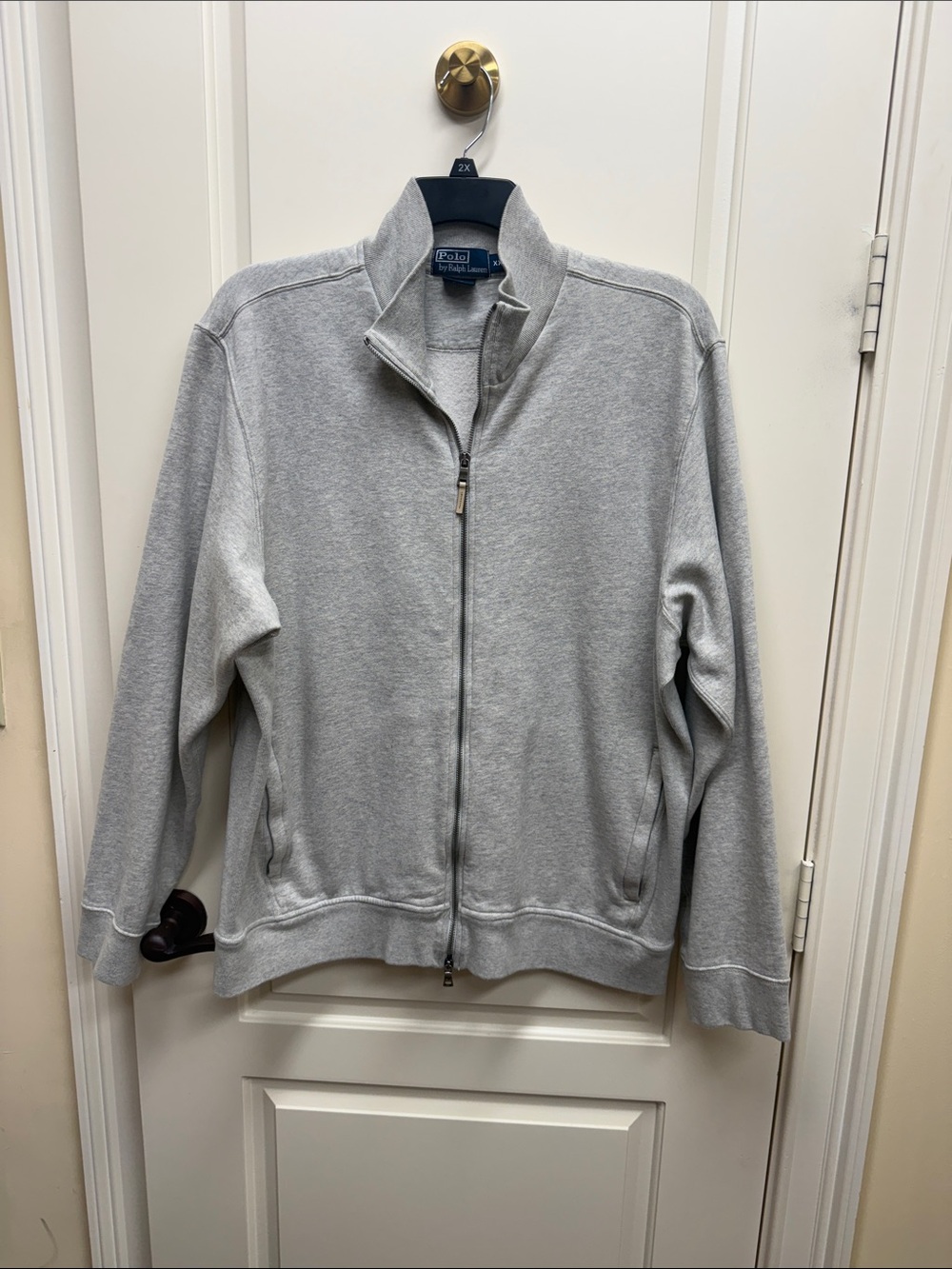 Polo by Ralph Lauren Light Gray Zip-Up Men’s Jacket